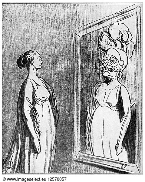 Total war: What Old Mirrors They Make Nowadays  1868 (1956). Artist: Unknown