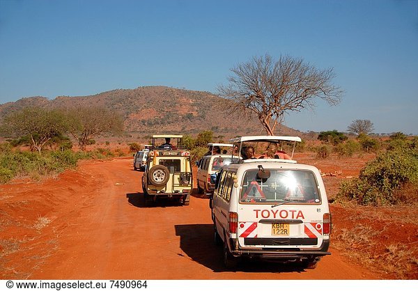 Tourist  camping  Kenia