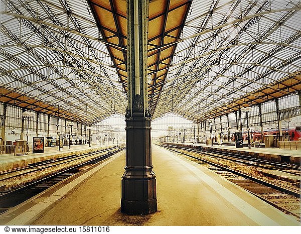 Tours city  central railway station  Indre-et-Loire department  Centre Val de Loire  France  Europe