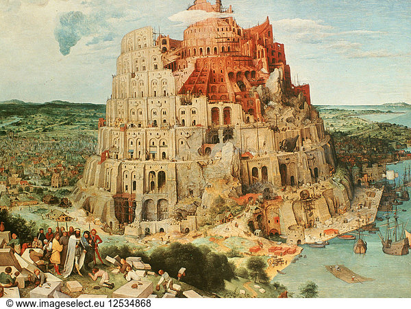 Tower of Babel  1563. Artist: Pieter Bruegel the Elder
