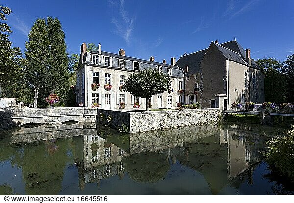 Town hall of Briare  Loiret  Centre-Val de Loire  France.