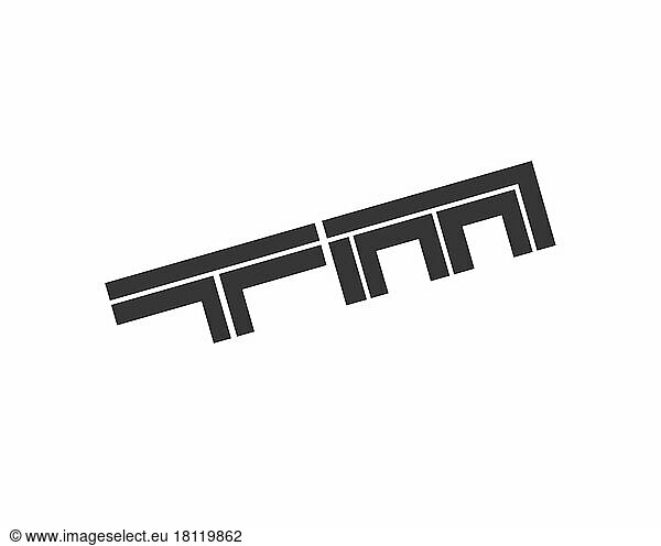 TrackMania  gedrehtes Logo  Weißer Hintergrund
