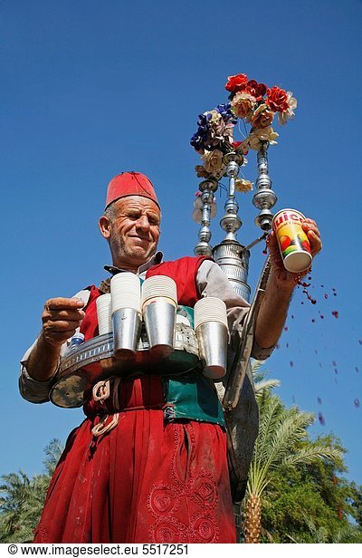Traditional Water seller  Aqaba  Jordan