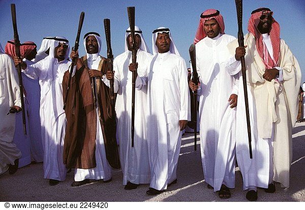 Traditioneller Bahrain männlich Tanz  Manama. Bahrain