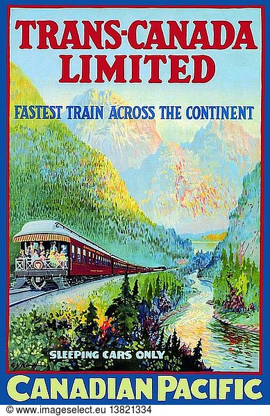 Trans-Canada Limited - Schnellster Zug quer durch den Kontinent