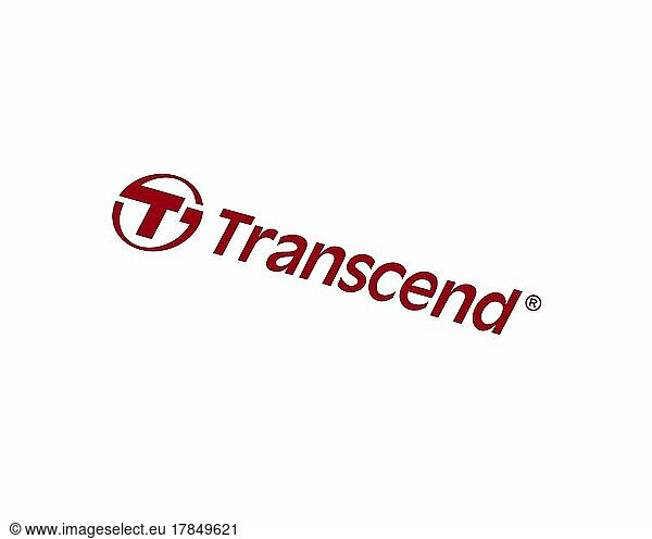 Transcend Information  gedrehtes Logo  Weißer Hintergrund B