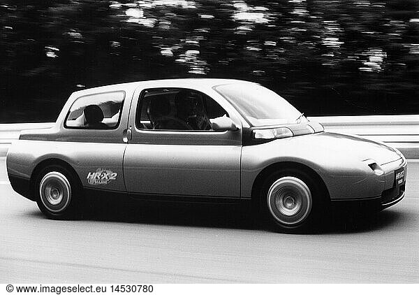 transport / transportation  car  vehicle variants  Mazda  concept car 'HR-X2'  1993