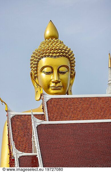 Travel  Holiday  Sightseeing  Buddha  Big Buddha  Wat Paknam Phase Chargen  Bangkok  Thailand  Asia