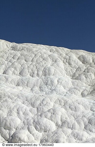 Travertinen von Pamukkale  Denizli  Türkei  Asien