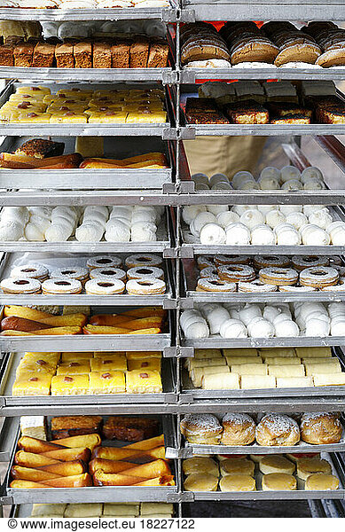 Trays of regional Mexican pastries