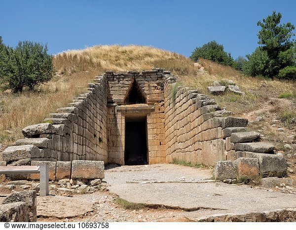 Treasury of Atreus. Mycenae. Greece.