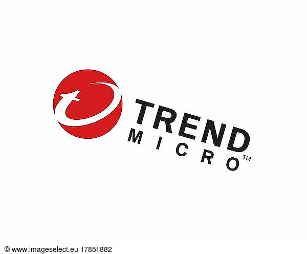 Trend Micro  rotated logo  white background B