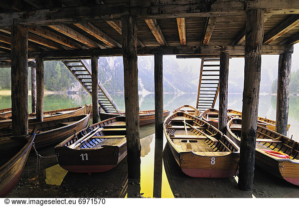 Trentino Südtirol Bootshaus Italien
