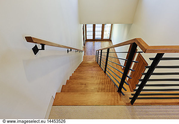 Treppe in einem modernen Haus