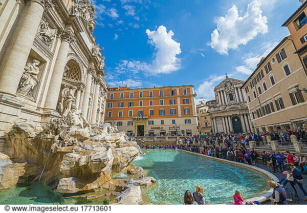 Trevi Fountain; Rome  Italy