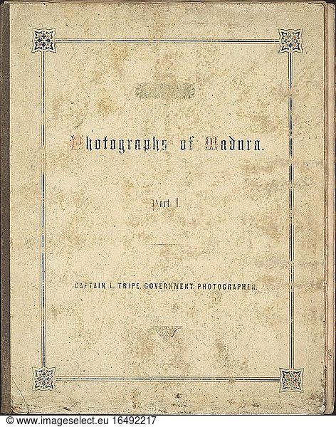 Tripe  Linnaeus 1822–1902.Photographic Views in Madura  Part I  Album  1858.Albumen silver prints from paper negatives  Various: approx. 34.6 × 28.3.Inv. Nr. 2005.100.381.1.1–.10New York  Metropolitan Museum of Art.