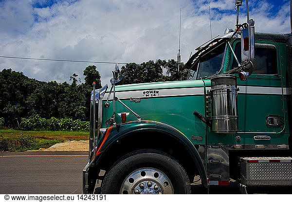 Truck  Route 1  San Ramon  Republic of Costa Rica  Central America