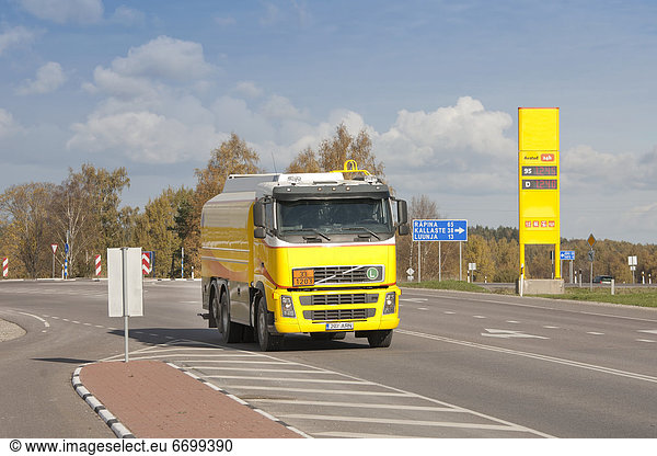 Truck Transporting Fuel