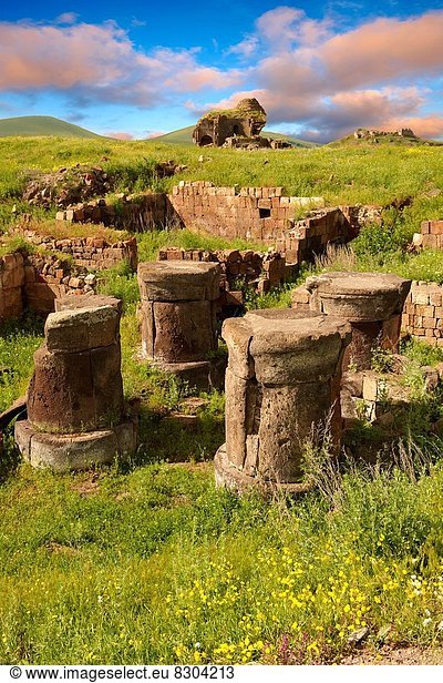Truthuhn  Fernverkehrsstraße  Ruine  Feuer  Anatolien  antik  Seide  Türkei