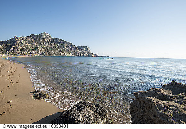 Tsambika-Strand  Rhodos  Dodekanes  Griechische Inseln  Griechenland  Europa