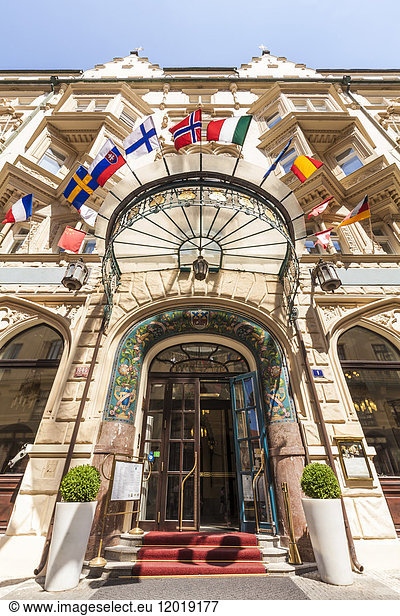 Tschechische Republik  Prag  Hotel Paris