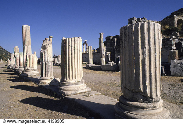 TUR  Türkei  Ephesus : Antike Stadt Ephesus.