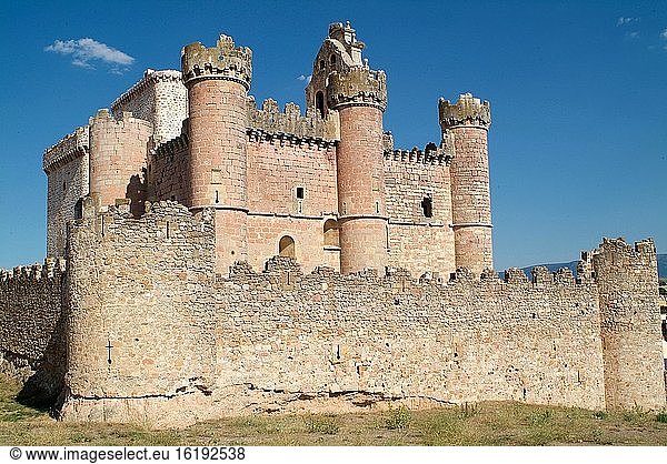 Turegano  Burg (12. Jahrhundert). Provinz Segovia  Kastilien und Leon  Spanien.