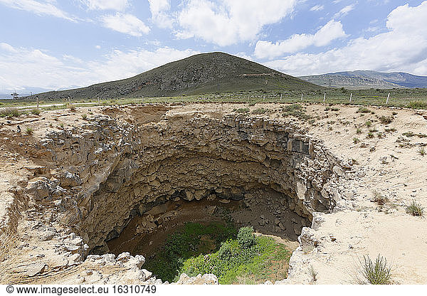 Turkey  Eastern Anatolia  Agri Province  Alleged impact crater at Mount Ararat