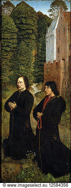 Two Representatives of the Guild of Shoemakers  c1492-c1494. Artist: Master of Saint Crispin and Crispinian