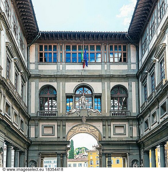 Uffizi Gallery  Florence  Italy  Europe