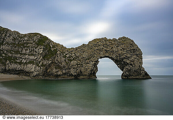 UK  England  Durdle Door arch along Jurassic Coast