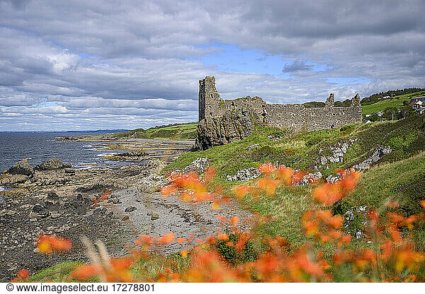 UK  Schottland  Ruinen von Dunure Castle