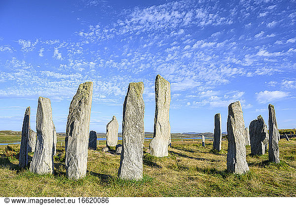 UK  Scotland  Callanish  Callanish Stones on Isle of Lewis