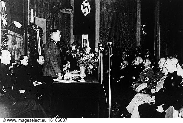 Ulrich von Hassel / Speech Milan / 1937