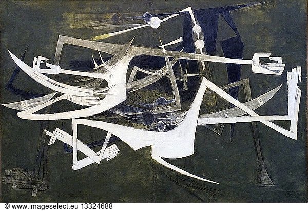 Undesirable 1962 by Wilfredo Lam 1902 – 1982  Cuban artist