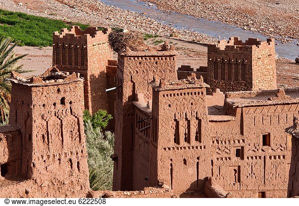 UNESCO-Welterbe  antik  Kasbah  Marokko