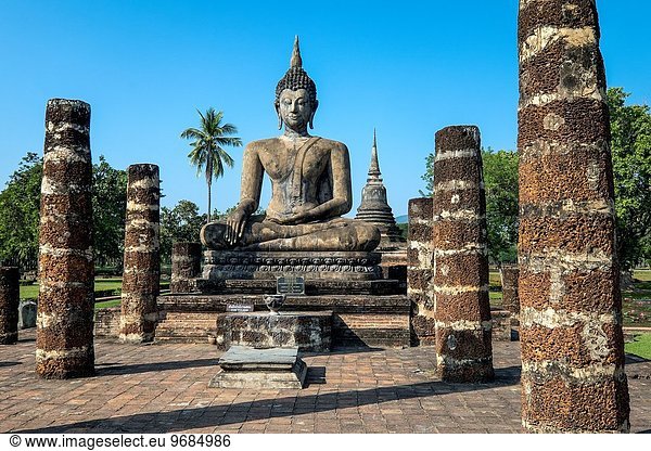 UNESCO-Welterbe Asien Buddhastatue Thailand