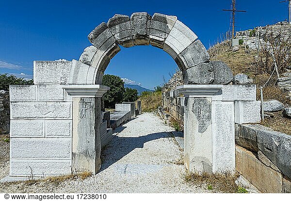 Unesco-Welterbe Philippi  Mazedonien  Griechenland  Europa