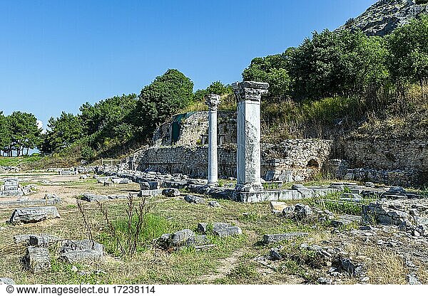 Unesco-Welterbe Philippi  Mazedonien  Griechenland  Europa