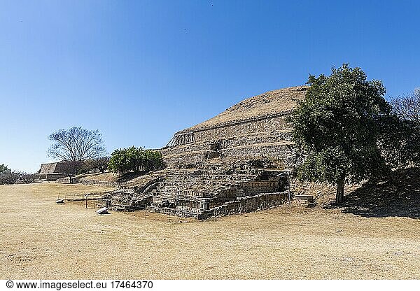 Unesco-Welterbestätte Monte Alban,  Oaxaca,  Mexiko,  Mittelamerika