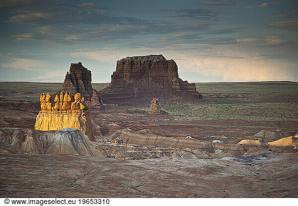Unique desert landscape  Utah.