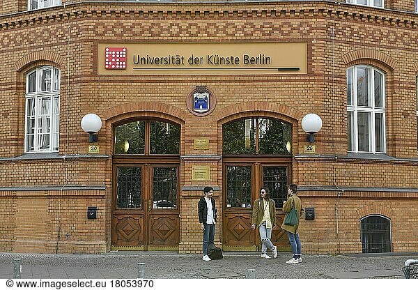 Universität der Künste UdK  Mierendorffstrasse  Charlottenburg  Berlin  Deutschland  Europa
