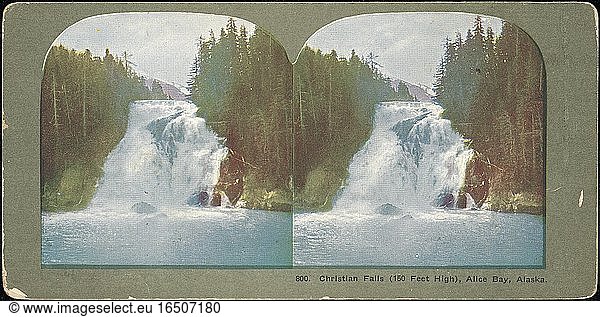 Unknown.Christian Falls  Alice Bay  Alaska  Stereographs  ca. 1880–1899.Albumen silver prints.Inv. Nr. 1982.1182.59New York  Metropolitan Museum of Art.