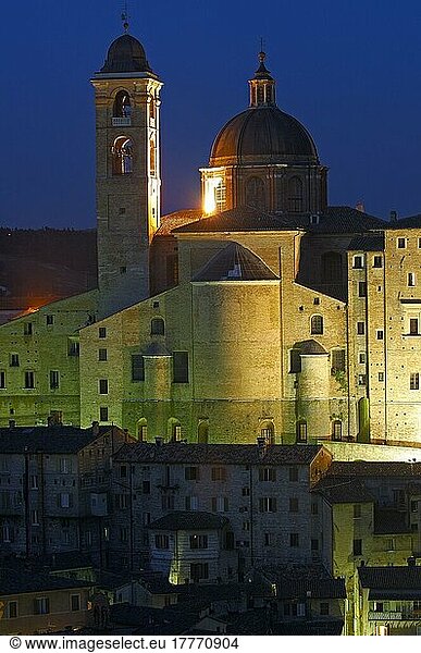 Urbino  Marken  UNESCO-Weltkulturerbe  Italien  Europa