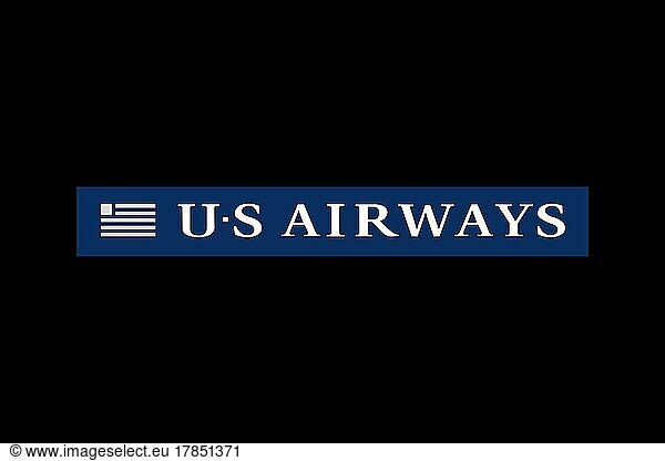 US Airways  Logo  Schwarzer Hintergrund