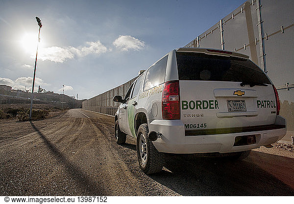 US Border Patrol SUV