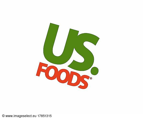 US Gastronomieunternehmen  s US Gastronomieunternehmen  s  gedrehtes Logo  Weißer Hintergrund B
