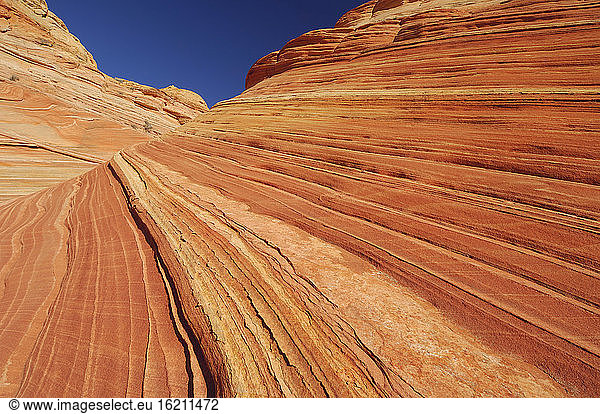 USA  Arizona  Colorado Plateau  Vermilion Cliffs  Sandsteinformation