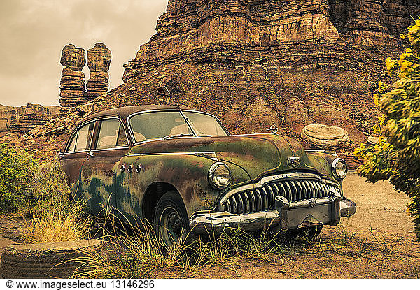 USA  Arizona  old car