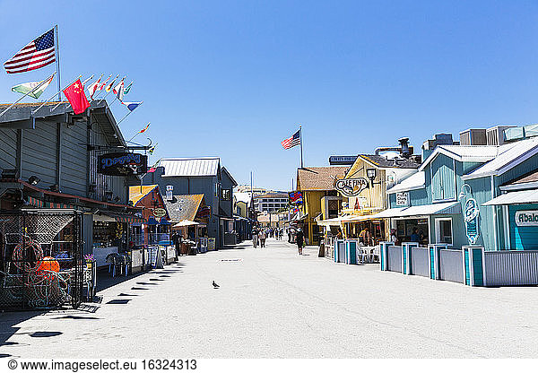 USA  California  Monterey County  Monterey  Restaurants at the Fisherman's Wharf